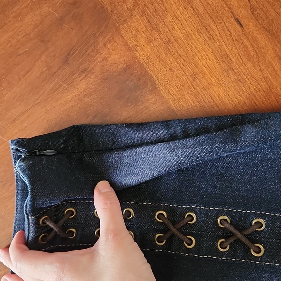 Ralph Lauren Denim Skirt - Picture 3 of 6